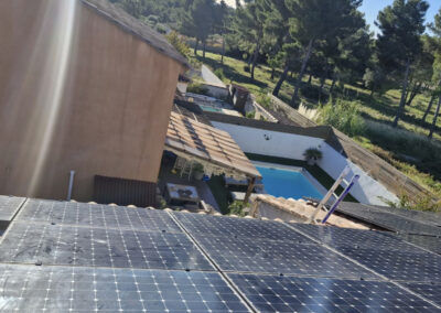 panneaux photovoltaïques, chantiers, Enerjciel, Châteauneuf-les-Martigues