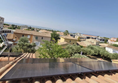 panneaux photovoltaïques, chantiers, Enerjciel, Châteauneuf-les-Martigues